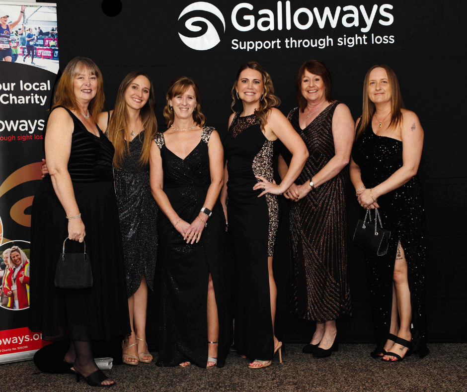 An image of our corporate connections: Vincent Solicitors at Galloways charity ball.