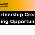Galloways logo above the text “A Partnership Creating Lasting Opportunities” on a yellow and peach background.